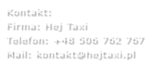 Kontakt VIP Taxi